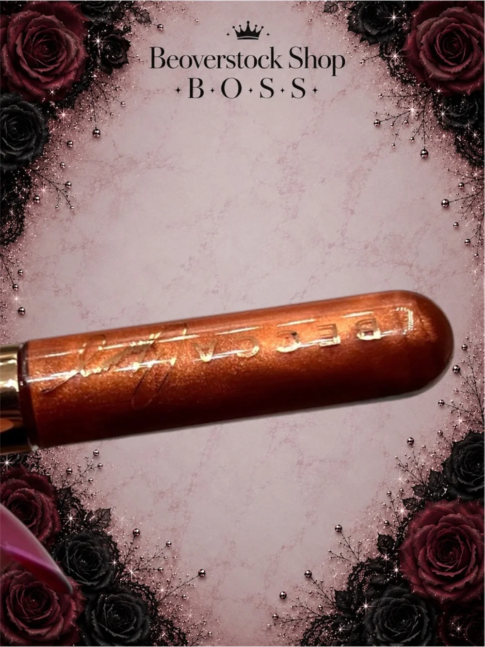 NEW BECCA Glow Lip Gloss Mini – Shade: CINNAMON BUN